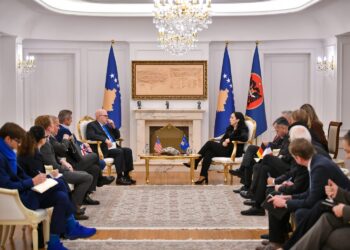 Shpërthimi në Ibër-Lepenc, Osmani takon ambasadorë të shteteve të Quint-it dhe BE-së