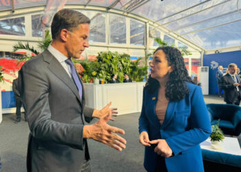 ​Osmani dhe Rutte diskutojnë për sigurinë në Kosovë