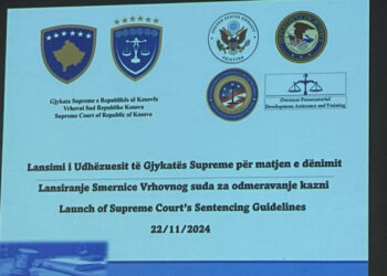 ​Supremja lanson udhëzuesin për matjen e dënimit