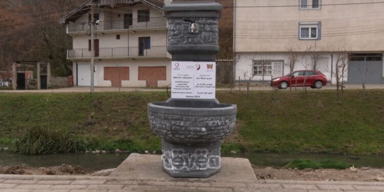 Fshati Uglar i Gjilanit bëhet me ujë të pijshëm