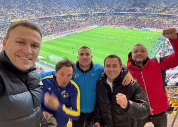 “Dardanët” përkrahin kombëtaren në Bukuresht ndaj Rumanisë