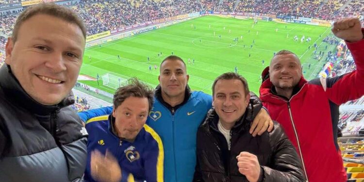 “Dardanët” përkrahin kombëtaren në Bukuresht ndaj Rumanisë