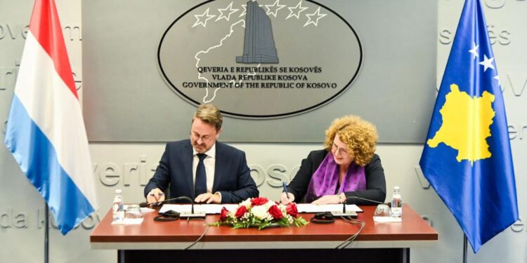 Kosova dhe Luksemburgu nënshkruajnë memorandum mirëkuptimi