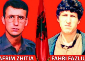 ​35-vjetori i rënies së dëshmorëve Afrim Zhitia e Fahri Fazliu