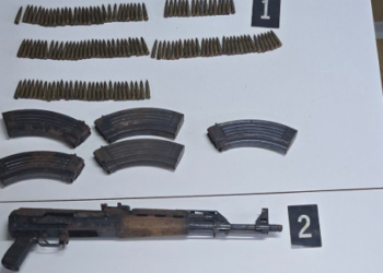 Policia gjen armatim, municion dhe pajisje të ndryshme në Mitrovicë të Veriut