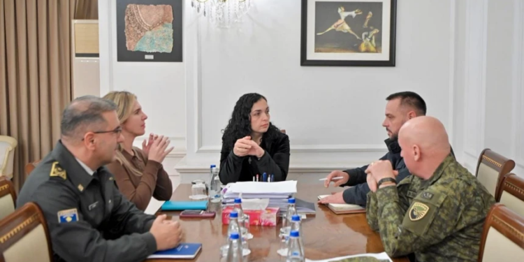 Osmani takon udhëheqësit e autoriteteve të sigurisë pas sulmit në kanalin e Ibër-Lepencit