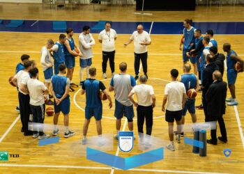 Choulet nis përgatitjet me basketbollistët e Kosovës