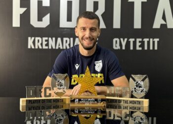 Dabiqaj, sërish lojtar i muajit te Drita