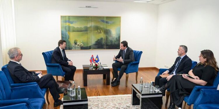 Kurti takoi sot emisarin e ri special të Norvegjisë për Ballkanin Perëndimor, Mathisen