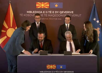 Nënshkruhen marrëveshjet mes Kosovës e Maqedonisë së Veriut