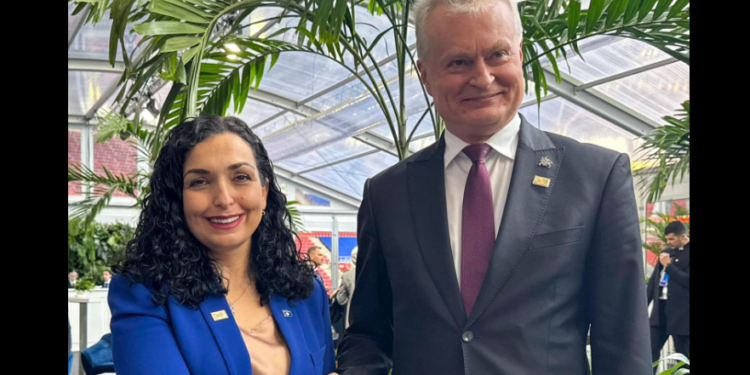 Osmani: Lituania vazhdon ta mbështesë fuqizimin e pozitës ndërkombëtare të Kosovës