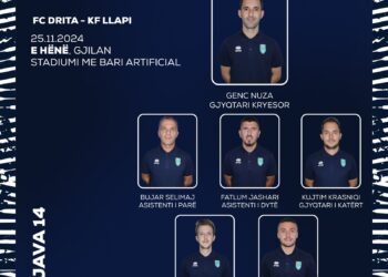 Rikthehet Superliga, caktohen gjyqtarët