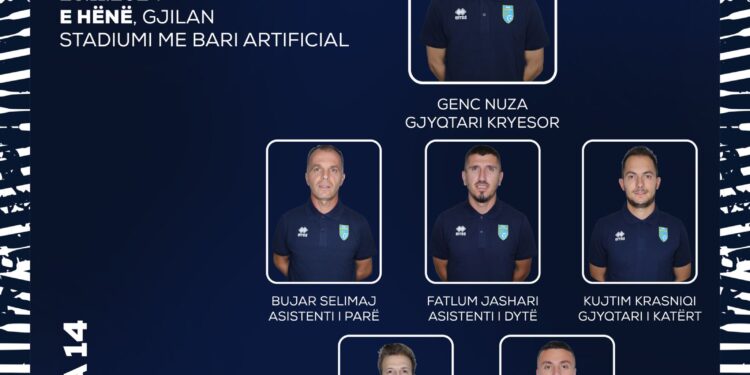 Rikthehet Superliga, caktohen gjyqtarët