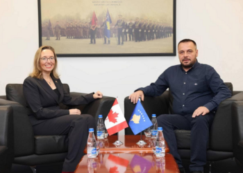 Maqedonci takon ambasadoren e Kanadasë, e falënderon për mbështetje në fushën e sigurisë