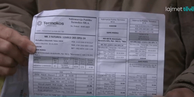Qytetarët ankohen për faturat e larta të ngrohjes për muajin tetor