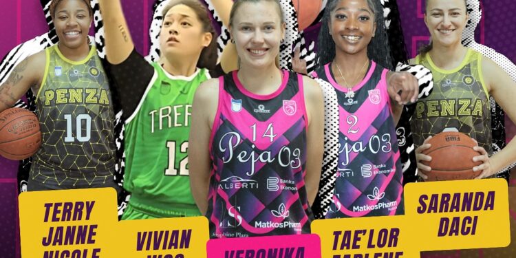 Katër të huaja në “Top 5” të Superligës së femrave