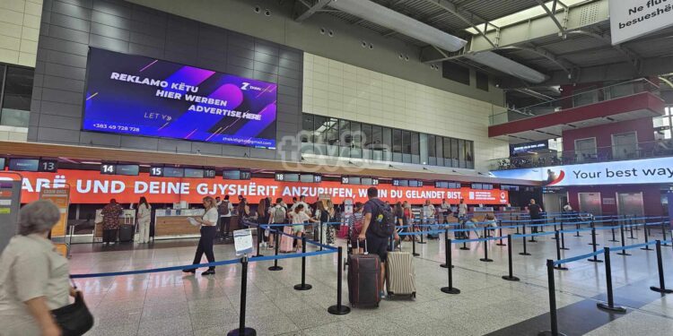 20 fishekë arme gjenden në valixhen e një personi në Aeroportin e Prishtinës