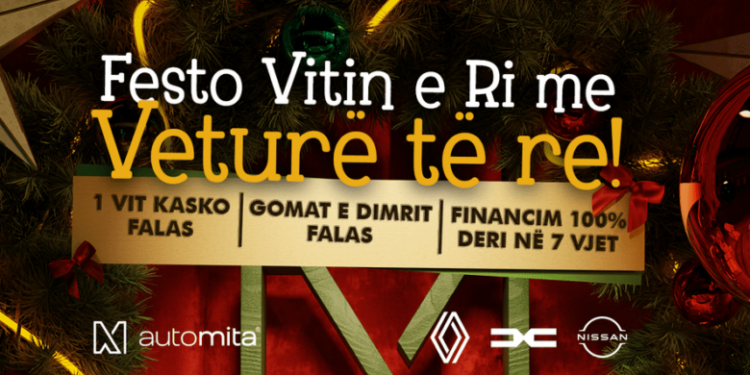 Dhurata më e bukur e fundvitit? Një makinë e re nga Auto Mita