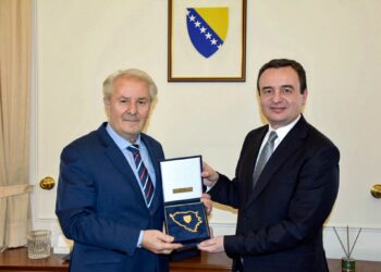 Kurti: Me Bosnjën dhe Hercegovinën ka shumë gjëra që na bëjnë bashkë, sesa dallime