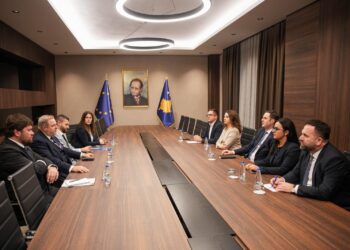 Abdixhiku takon raportuesin për Kosovën në PE, Riho Terras