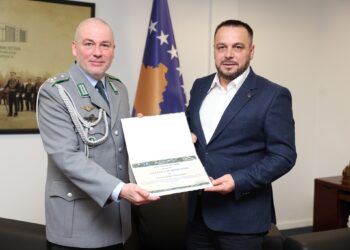 Maqedonci priti në takim lamtumirës nënkolonelin Palkowitsch