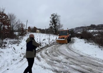 Rrugët e Gjilanit të kalueshme pas reshjeve të borës