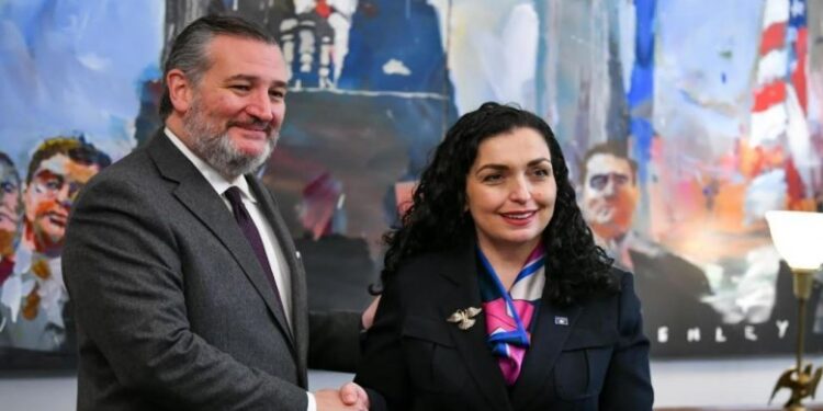 Osmani takon senatorin Cruz: SHBA mbetet aleat jetik i Kosovës