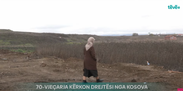 70-vjeçarja kërkon drejtësi nga Kosova, thotë se ia morën kundërligjshëm pronën afër 1 milion euro