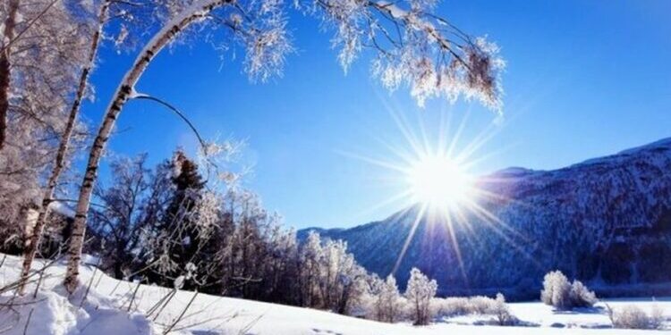 Mot kryesisht me diell në ditët e para të vitit 2025