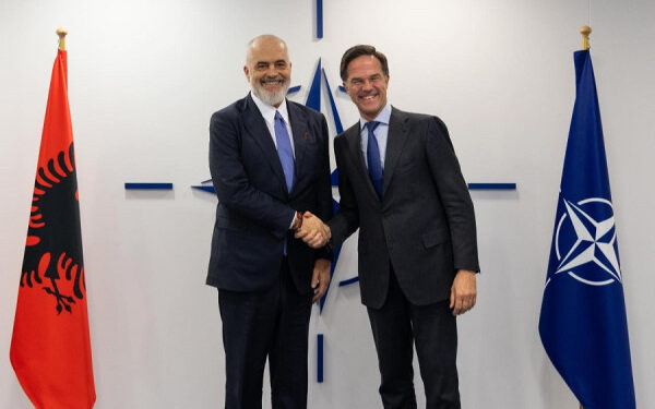 Siguria në Ballkanin Perëndimor-Rama takohet me sekretarin e NATO-s, Mark Rutte