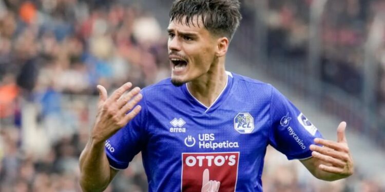 Paraqitje heroike nga Donat Rrudhani te Luzerni përballë Winterthurit