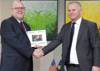 Hovenier në takim lamtumirës me Bislimin: SHBA e përkushtuar për Kosovë sovrane