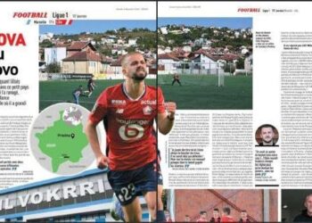 “L’Equipe” shkruan artikull të gjatë për Zhegrovën