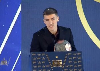 Lindon Emërllahu futbollist i vitit, Zhegrovës çmimi “Fadil Vokrri”