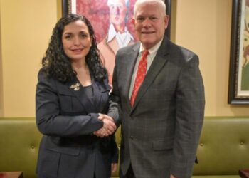 Osmani në Washington takohet me kongresistin republikan