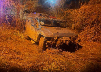 Policia nuk tregon se kur është bërë se fundi mirëmbajta e autoblindës që u aksidentua