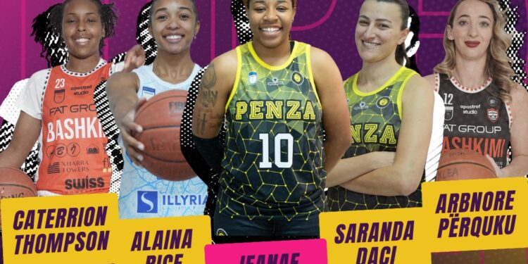 Dy vendore në “Top 5” të basketbollisteve