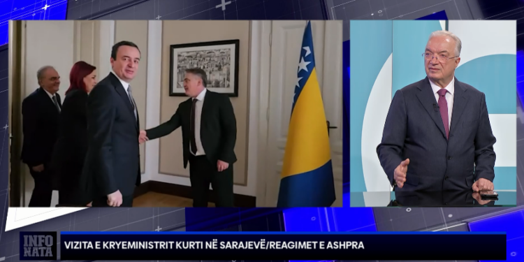 Haliti për vizitën e Kurtit në Sarajevë: S’ishte zyrtare, Dodiku është njëri i çmendur