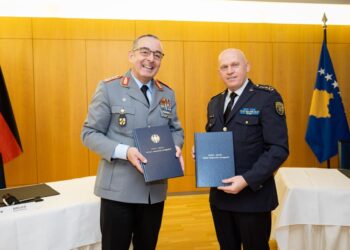 Kosova e Gjermania nënshkruajnë marrëveshje në fushën e mbrojtjes dhe të sigurisë
