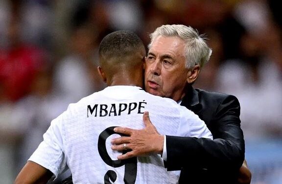 Ancelotti i del në mbrojtje Mbappes