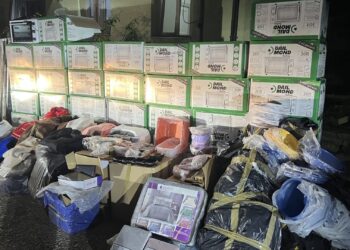 Policia kap 573 artikuj në vlerë rreth 20 mijë euro në Han të Elezit