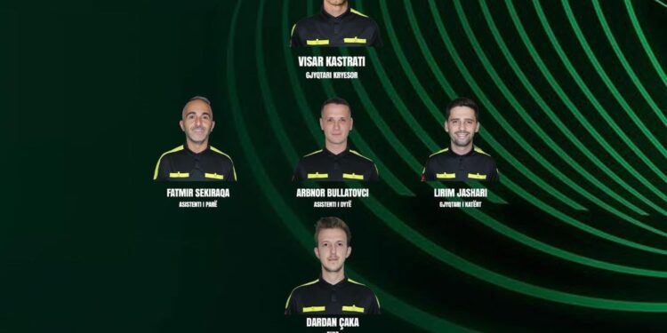 Gjyqtarë nga Kosova për duelin e Ligës së Konferencës