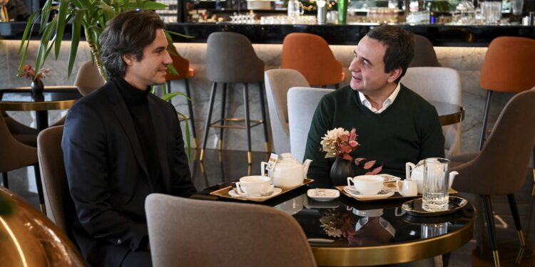 Kurti takon zëvendëskryeministrin e Sllovenisë, Luka Mesec