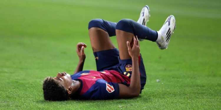 Barcelona konfirmon lëndimin e Yamalit