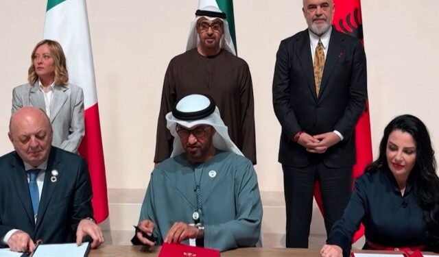 Shqipëria nënshkruan marrëveshje energjetike me Italinë dhe Emiratet e Bashkuara Arabe