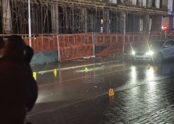 Pamje nga vendi i ngjarjes ku u plagos një person në Dragodan