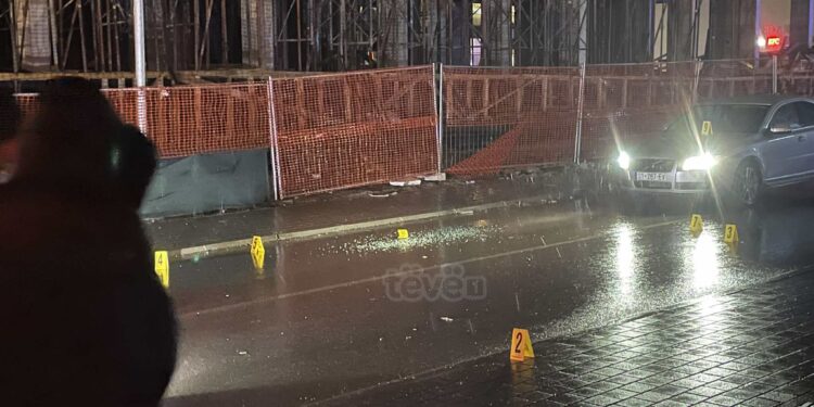 Pamje nga vendi i ngjarjes ku u plagos një person në Dragodan