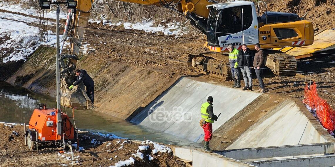 Lëshohet për qarkullim uji në kanalin kryesor të Ibër-Lepencit
