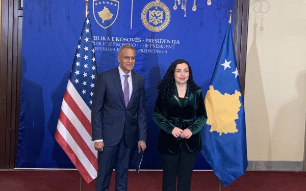 Zëvendës-sekretari amerikan takohet me Osmanin