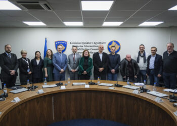 Shefi i Misionit Vëzhgues të Zgjedhjeve nga BE takohet me anëtarët e KQZ-së